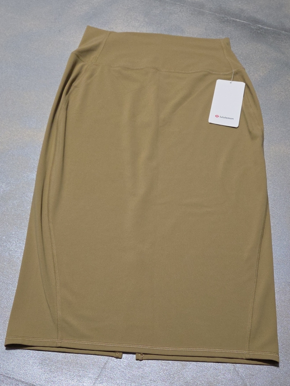 lululemon athletica Olive-Green High-Waist Pencil Skirt